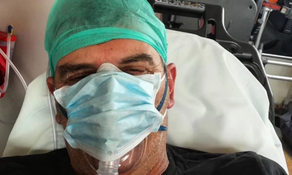 Κορονοϊός: Θετικός στον ιό ο Σωτήρης Γεωργούντζος – Το μήνυμά του από το νοσοκομείο